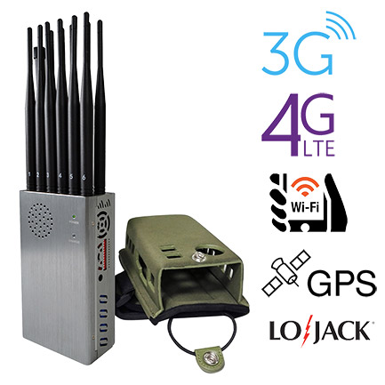 12 Antennen GPS WiFi Störsender